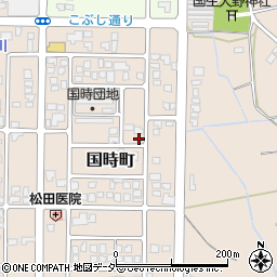 福井県大野市国時町405周辺の地図