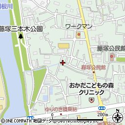 埼玉県春日部市藤塚1262周辺の地図