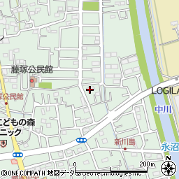 埼玉県春日部市藤塚1772周辺の地図