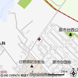 埼玉県上尾市原市1742周辺の地図