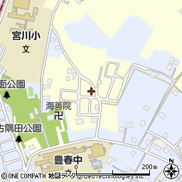 埼玉県春日部市新方袋8周辺の地図