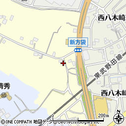 埼玉県春日部市新方袋498周辺の地図