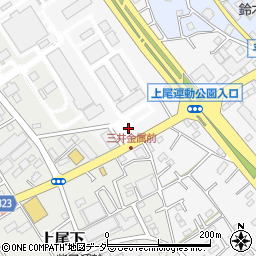 埼玉県上尾市原市1351周辺の地図