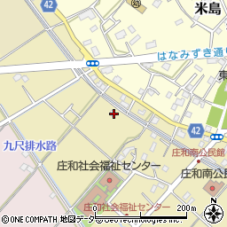 埼玉県春日部市米崎691-1周辺の地図