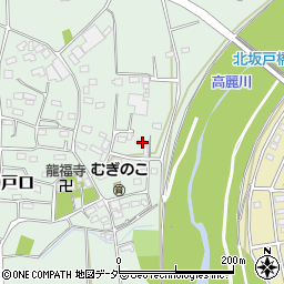 埼玉県坂戸市戸口415周辺の地図