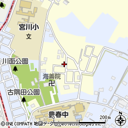 埼玉県春日部市新方袋1-40周辺の地図