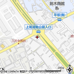 埼玉県上尾市原市1325周辺の地図
