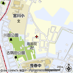埼玉県春日部市新方袋1-38周辺の地図