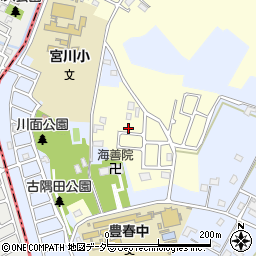 埼玉県春日部市新方袋1-37周辺の地図