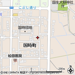 福井県大野市国時町404周辺の地図