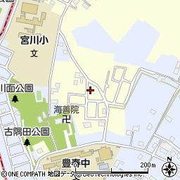 埼玉県春日部市新方袋1-22周辺の地図