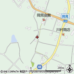 茨城県牛久市岡見町1523周辺の地図