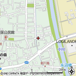埼玉県春日部市藤塚2031周辺の地図