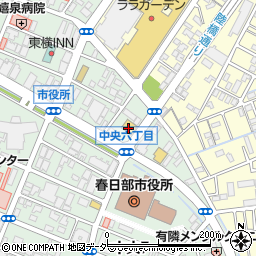 藍屋 春日部店周辺の地図