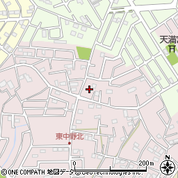 埼玉県春日部市東中野1523周辺の地図
