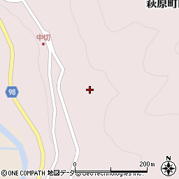 岐阜県下呂市萩原町山之口1099周辺の地図