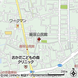 埼玉県春日部市藤塚1670周辺の地図