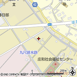 埼玉県春日部市米崎444周辺の地図