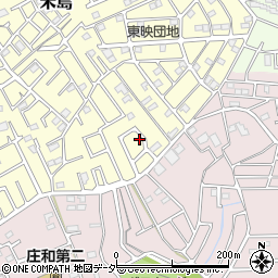 埼玉県春日部市米島800周辺の地図