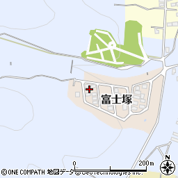 長野県上伊那郡辰野町富士塚周辺の地図