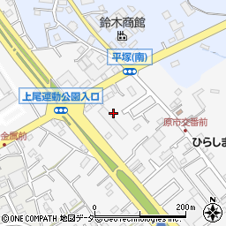 埼玉県上尾市原市1279周辺の地図