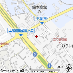 埼玉県上尾市原市1279周辺の地図