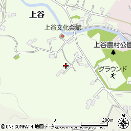 埼玉県入間郡越生町上谷122周辺の地図