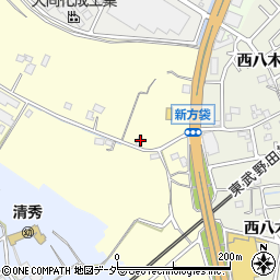 埼玉県春日部市新方袋531周辺の地図