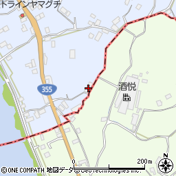 茨城県行方市富田1658周辺の地図