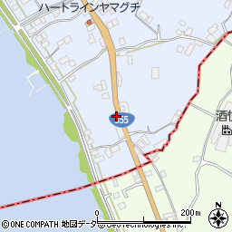 茨城県行方市富田14周辺の地図