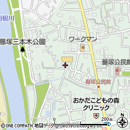 埼玉県春日部市藤塚1341周辺の地図