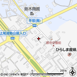 埼玉県上尾市原市1282-9周辺の地図