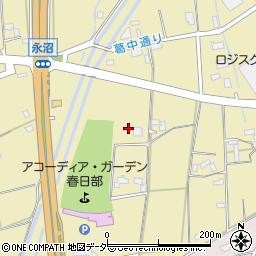埼玉県春日部市永沼1913周辺の地図