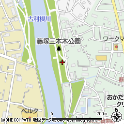 埼玉県春日部市藤塚1466周辺の地図