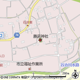 勝呂神社周辺の地図