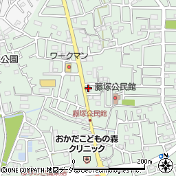 埼玉県春日部市藤塚1677周辺の地図
