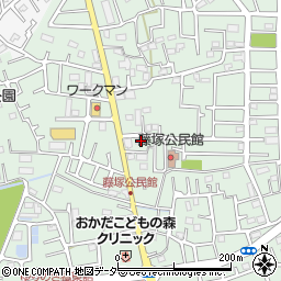 埼玉県春日部市藤塚1676周辺の地図