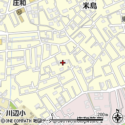 埼玉県春日部市米島780周辺の地図