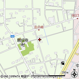 埼玉県北足立郡伊奈町小室1587周辺の地図