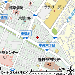 株式会社セレモニー　春日部ホール周辺の地図