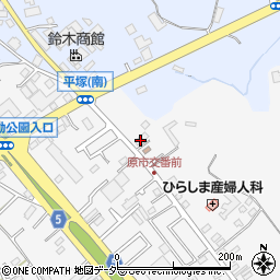 埼玉県上尾市原市1445周辺の地図