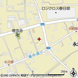 埼玉県春日部市永沼635周辺の地図