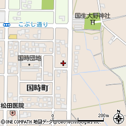 福井県大野市国時町505周辺の地図