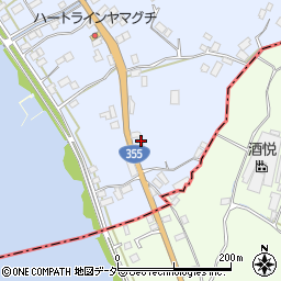 茨城県行方市富田23周辺の地図