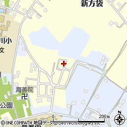 埼玉県春日部市新方袋18周辺の地図