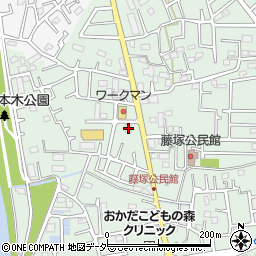埼玉県春日部市藤塚1278周辺の地図