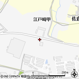 茨城県稲敷市江戸崎（甲）周辺の地図