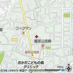 埼玉県春日部市藤塚1625周辺の地図