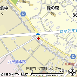 埼玉県春日部市米崎439周辺の地図