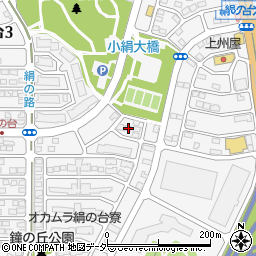 茨城県つくばみらい市絹の台5丁目2周辺の地図